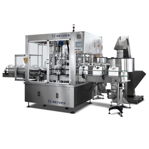 Автоматическая укупорочная завинчивающая машина - TM-PF - Rejves Machinery S.r.l - ротационная / защелкивающаяся / для бутылок