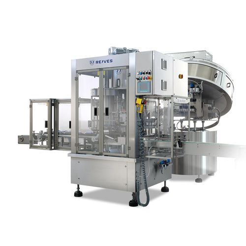 Устройство закупорки бутылок для дозатора - TR-DS/360-05 - Rejves Machinery S.r.l - ротационное / с несколькими головками / гибкое