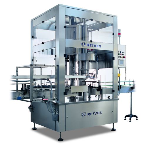 Ротационное устройство закупорки бутылок - TR-TA/540-4/ST - Rejves Machinery S.r.l - гибкое / с зажимом / автоматическое