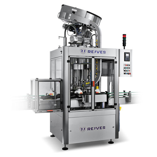 Ротационная укупорочная завинчивающая машина - TR-PF - Rejves Machinery S.r.l - автоматическая / модульная / не определено