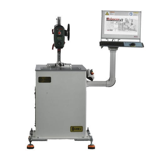 Вертикальный стабилизатор - V-IVB 5 - MBS Balance System GmbH - статический / электромеханический / для махового колеса
