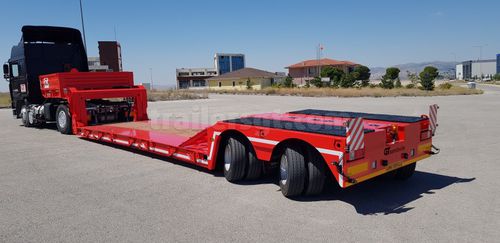 Полуприцеп платформа - Gt Semi Trailers - сверхнизкий / двухосный / буксируемый