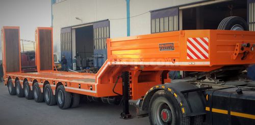 Полуприцеп платформа - Gt Semi Trailers - сверхнизкий / строительный / шестиосный