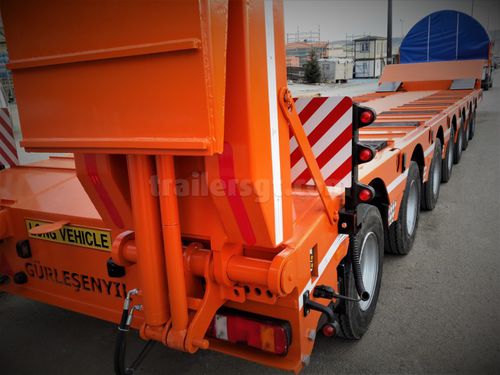 Полуприцеп платформа - Gt Semi Trailers - сверхнизкий / строительный / семиосный
