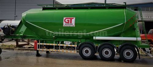 Прицеп бункер - Gt Semi Trailers - для цемента / трехосный / буксируемый