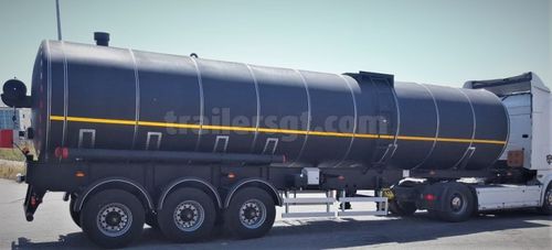 Полуприцеп цистерна - Gt Semi Trailers - для битума / трехосный / буксируемый