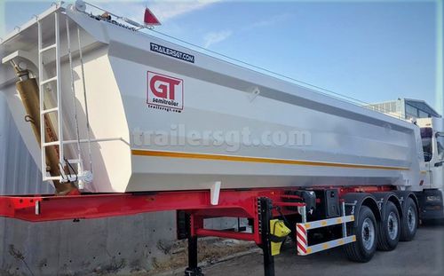 Полуприцеп ковш - Gt Semi Trailers - для песка / строительный / трехосный