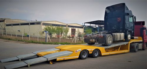 Полуприцеп вертлюг - Gt Semi Trailers - с крюком для грузовиков / трехосный / двухосный