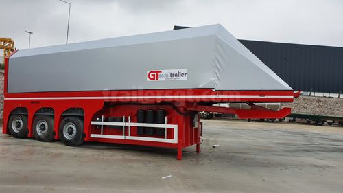 Полуприцеп для сборного бетонного блока - Gt Semi Trailers - для стекла / трехосный / буксируемый