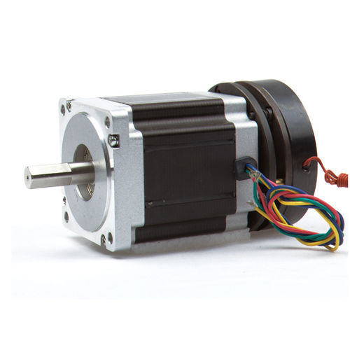 Шаговый гибридный тормозной двигатель - 23HS series - ACT Motor GmbH - трехфазовый / 3V / 5V