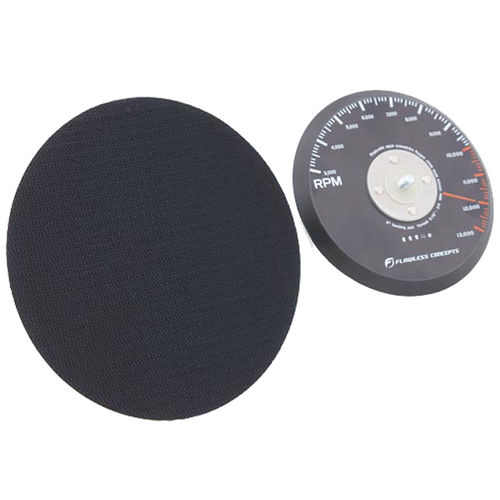 Абразивный круг для шлифования - 6&quot; 0 HOLES BLACK VELCRO - Flawless Concepts