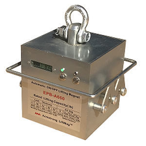 Подъемный электромагнит с электрическим переключением - EPB-A660 - Armstrong Magnetics Inc. - для листового металла / переносной / на аккумуляторе