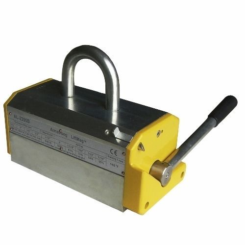 Постоянный магнит для подъема с ручным переключением - NL-2200B - Armstrong Magnetics Inc. - для листового металла / для погрузно-разгрузочных работ / для плоской или цилиндрической нагрузки железа