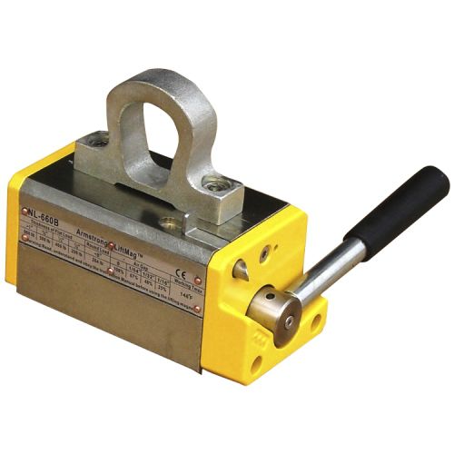 Постоянный магнит для подъема с ручным переключением - NL-660B(2) - Armstrong Magnetics Inc. - для листового металла / для погрузно-разгрузочных работ / для плоской или цилиндрической нагрузки железа