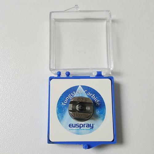 Форсунка для распыления - TC - EUSPRAY BY EUROSPRAY SPRAY AND FILTER TECHNOLOGY - для жидкостей / с плоской струей / из карбида вольфрама