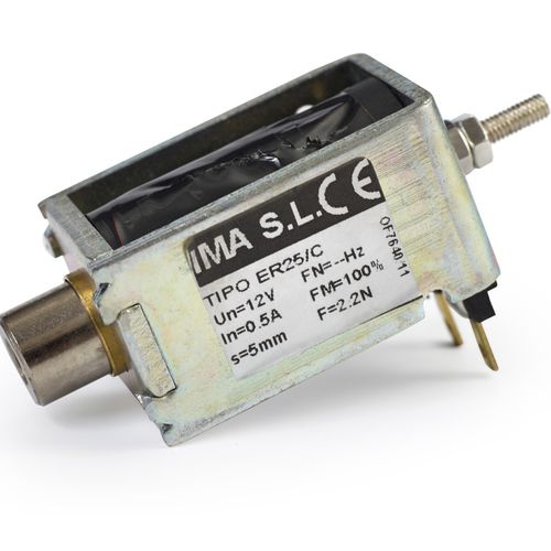 Линейный электромагнит - ER25/C - IMA - двойного действия