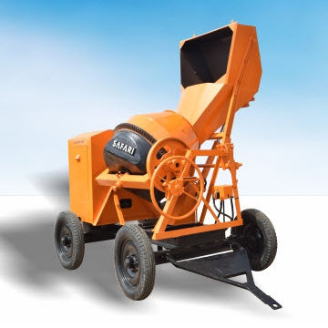 Гидравлическая бетономешалка - SAFARI 1000 H - Safari Construction Equipments Private Limited - мобильная / автоматическая