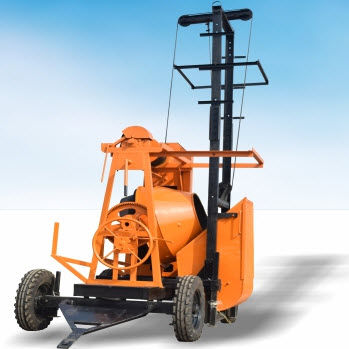 Бетономешалка с дизельным двигателем - SAFARI 1000 MCL - Safari Construction Equipments Private Limited - мобильная