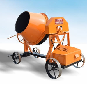 Электрическая бетономешалка - SAFARI 500 series  - Safari Construction Equipments Private Limited - с дизельным двигателем / мобильная