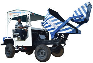 Колесный опрокидыватель - JKTR 2 - Safari Construction Equipments Private Limited - дизельный / с задней разгрузкой / компактный
