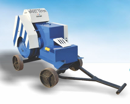 Станок для резки с ножом - SAFARI BC - Safari Construction Equipments Private Limited - для металла / для стержней / механический
