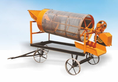 Грубое сито для промышленности - SAFARI SIEVE series - Safari Construction Equipments Private Limited - для производства песка / мобильное / ротационное