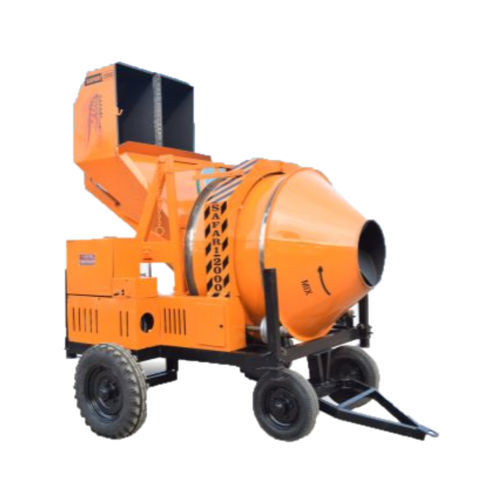 Электрическая бетономешалка - SAFARI 2000 M - Safari Construction Equipments Private Limited - с дизельным двигателем / мобильная / автоматическая
