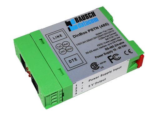 Модем ТСОП - DB PSTN 485 SIA - Bausch Datacom - RS232 / RS485 / ТСОП
