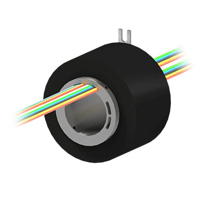 Вращающийся коллектор с полой осью - SVTS C 08-S-A-00/12 - PES S.A - для ротационного стола / для упаковки / для робототехники