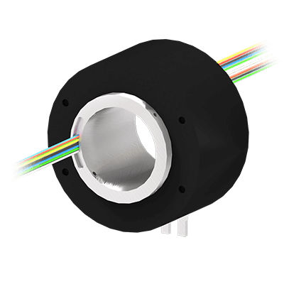 Вращающийся коллектор с полой осью - SVTS C 11-S-A-00/12 - PES S.A - для ротационного стола / для упаковки / для медицинского оборудования