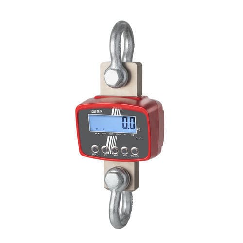 Цифровой динамометр - HFD 600K-1 - KERN & SOHN - прочный / с дисплеем LCD / с заряжаемым аккумулятором