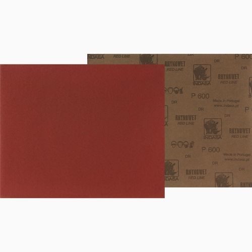 Абразив из оксида алюминия - RHYNOWET RED LINE - INDASA - из бумаги / смола / широкий