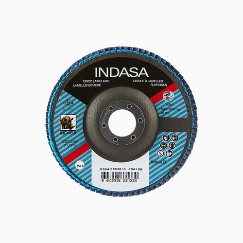 Лепестковый шлифовальный диск для отделки - INDASA - из оксида циркония