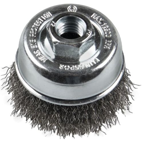 Щетка в разрезе - BT 600 W - KLINGSPOR - для очистки / металлическая / из стали