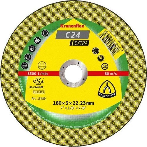 Режущий круг для камня - C24 Extra - KLINGSPOR - для бетона / тонкий / для сухой резки
