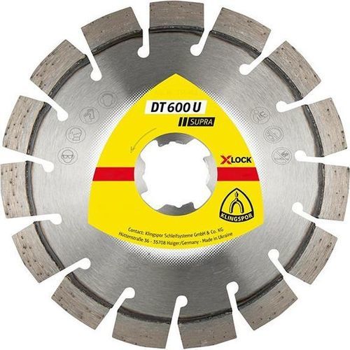 Режущий круг для металла - DT600U - KLINGSPOR - для угловой шлифовальной машины