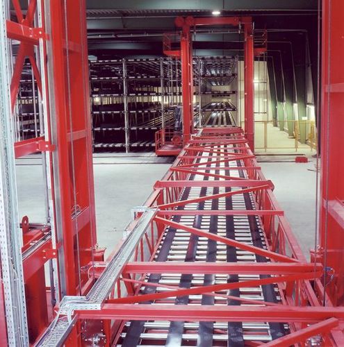 Автоматическая система хранения сотовая конструкция - CTI Systems S.à r.l. - горизонтальная / для длинных изделий / для алюминиевых профилей