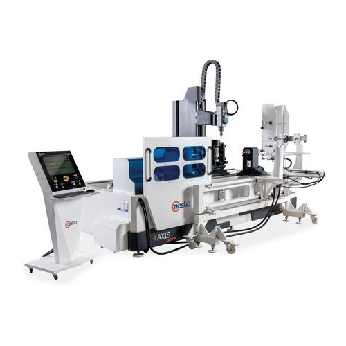 Токарный станок ЧПУ - Nesto Machine Ltd. Co. - вертикальный / 4 оси / по дереву