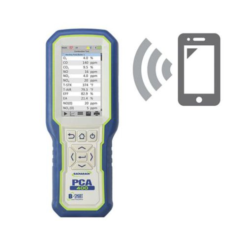 Переносной анализатор горения - PCA 400 - Mine Safety Appliances Company - расчет CO2 / природный газ