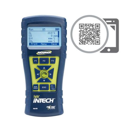 Переносной анализатор горения - InTech  - Mine Safety Appliances Company - полнота сгорания / природный газ / бутан