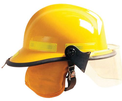Каска EN 812 - Cairns® 660C Metro™ - Mine Safety Appliances Company - желтая / с забралом / легкая