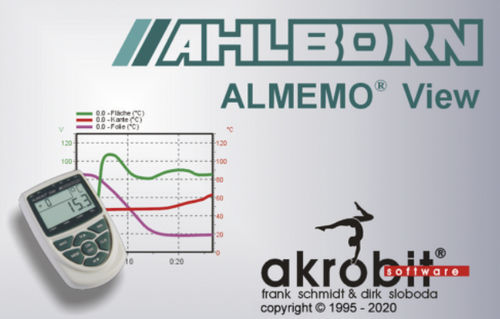 Программное обеспечение для визуализации - ALMEMO&reg; View - Ahlborn Mess- und Regelungstechnik GmbH - для программирования / для автоматизации процесса / для анализа