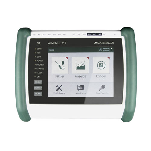 Универсальный регистратор данных - ALMEMO® 710 - Ahlborn Mess- und Regelungstechnik GmbH - с интерфейсом ПК / с сенсорным экраном / высокоточный