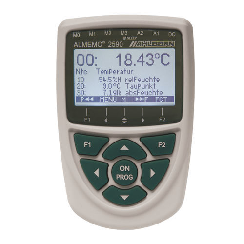 Прибор для измерения с регистратором данных - ALMEMO® 2590-2A - Ahlborn Mess- und Regelungstechnik GmbH - температуры / давления / цифровой