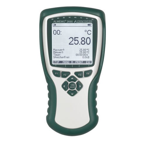 Прибор для измерения температуры - ALMEMO 2690-8A - Ahlborn Mess- und Regelungstechnik GmbH - давление / цифровой / с трубкой Пито