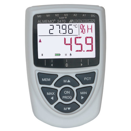 Прибор для измерения температуры - ALMEMO® 2470 - Ahlborn Mess- und Regelungstechnik GmbH - давления / относительная влажность / цифровой