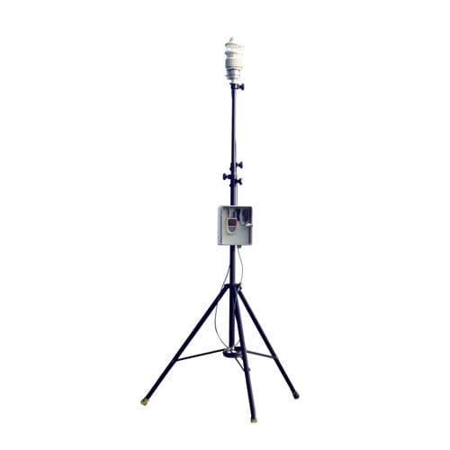 Метеостанция для солнечной электростанции - Mobile Wetterstation - Ahlborn Mess- und Regelungstechnik GmbH - переносная / для наблюдения
