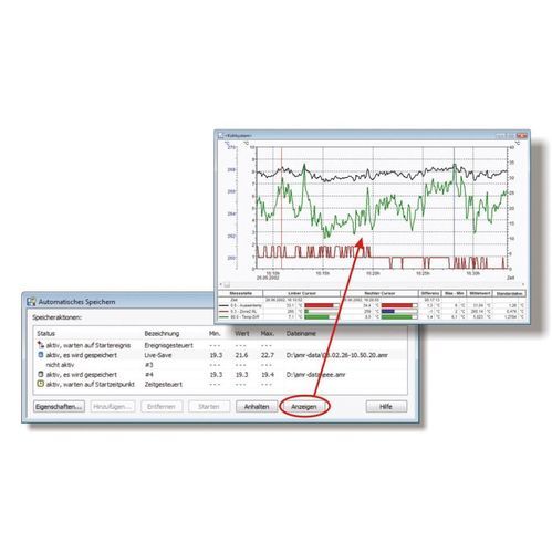 Модуль программного обеспечения для контроля - Ahlborn Mess- und Regelungstechnik GmbH - для управления данными / для управления / испытательный
