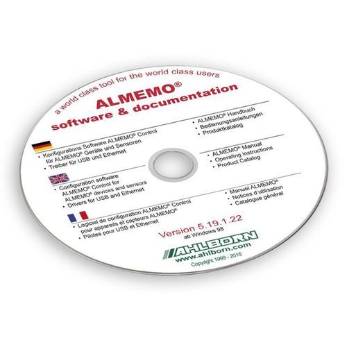 Программное обеспечение для визуализации - ALMEMO&reg; Control - Ahlborn Mess- und Regelungstechnik GmbH - для программирования / для сбора данных / метрологии
