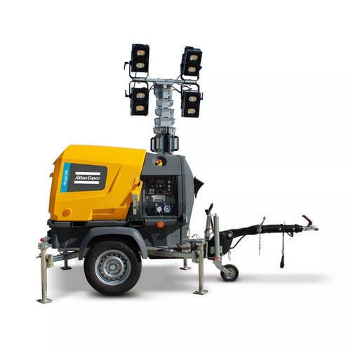 Мачта освещения LED - HiLight B6+ - Atlas Copco Construction Tools - с дизельным двигателем